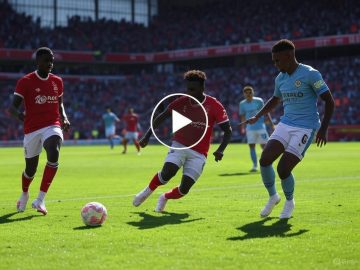 Nottm Forest Vs Man City